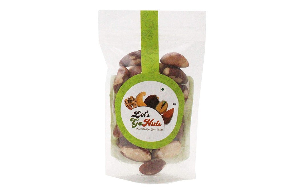 Let's Go Nuts Raw Brazil Nuts    Pack  100 grams